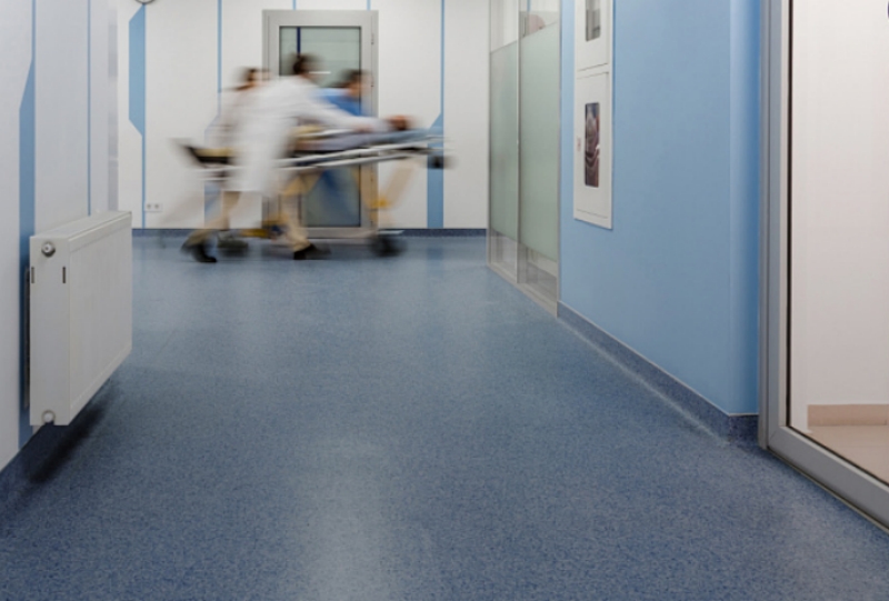 Homogeneous Flooring in Hospitals