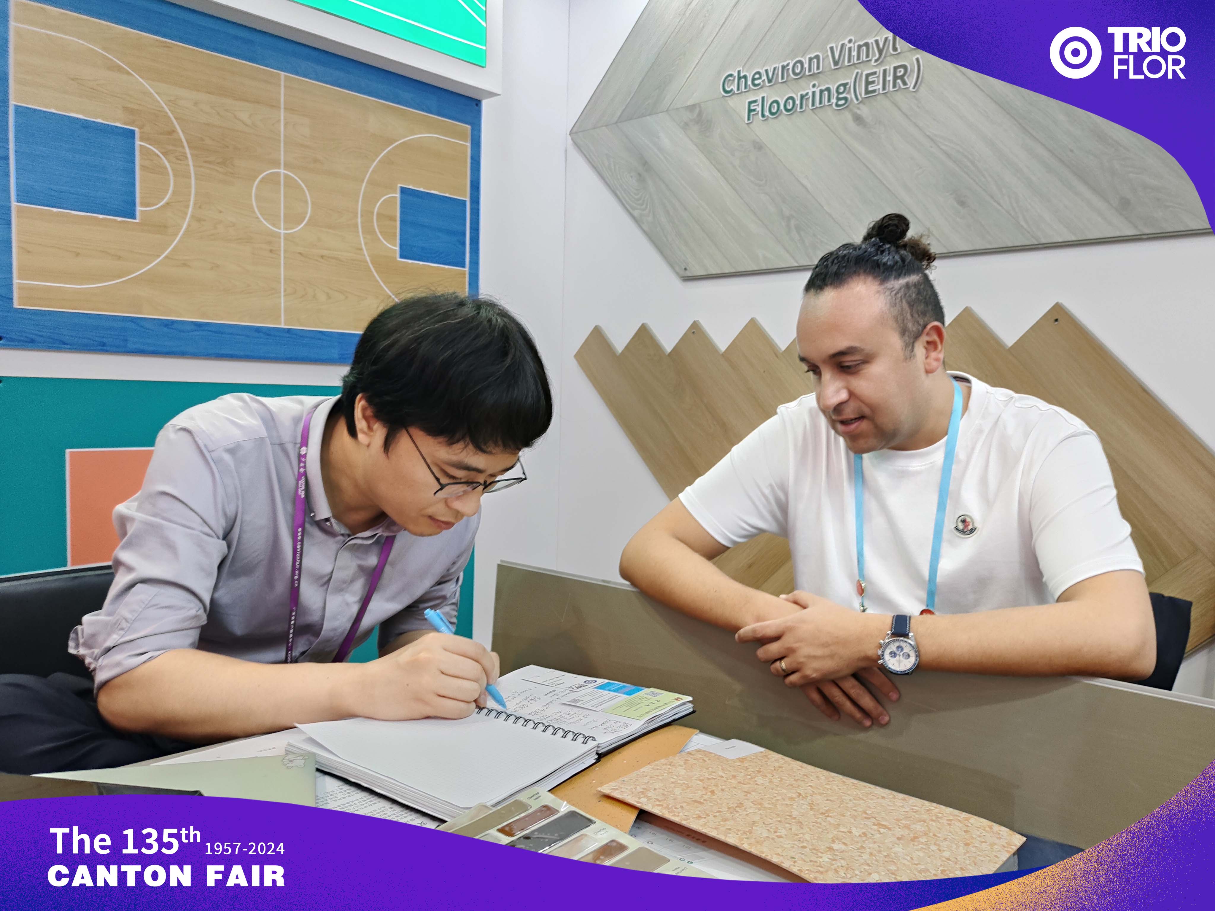 135th Canton Fair: Showcasing Innovative SPC Flooring - Trioflor