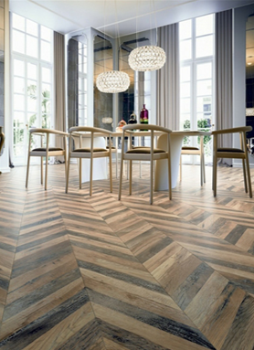 pros and cons of Chevron SPC flooring