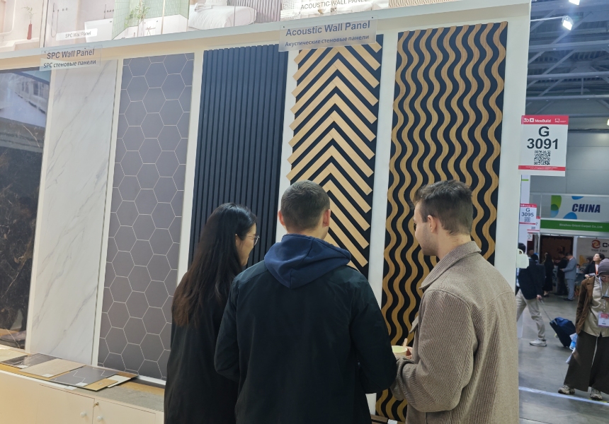 Customers are attracted by the acoustic wall panels