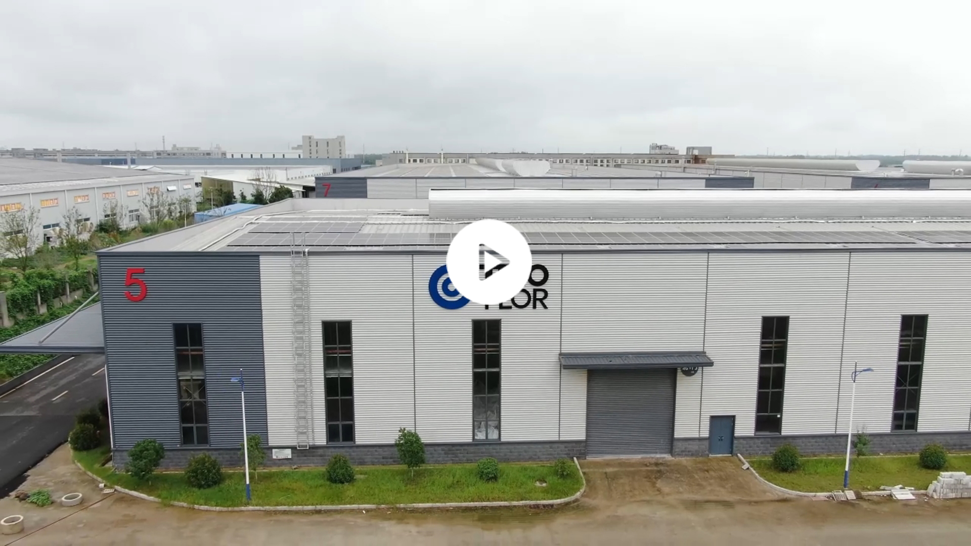 Trioflor SPC Wall Panels Factory Showcase