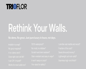 6Hour Install Shower Wall Panel: Fit Straight Over Existing Walls